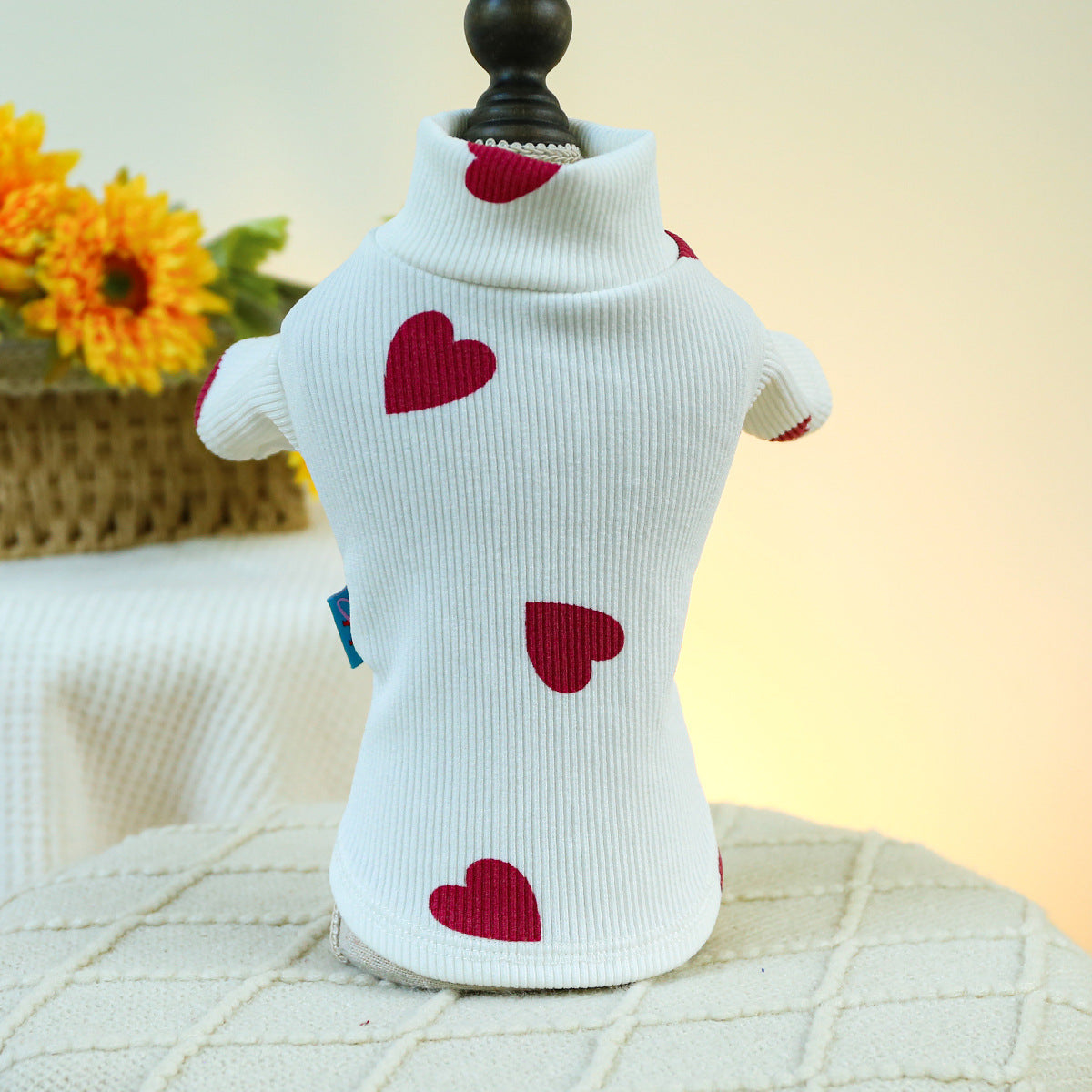 Pet Indoor And Outdoor Dog Cat Clothes Bottoming Shirt