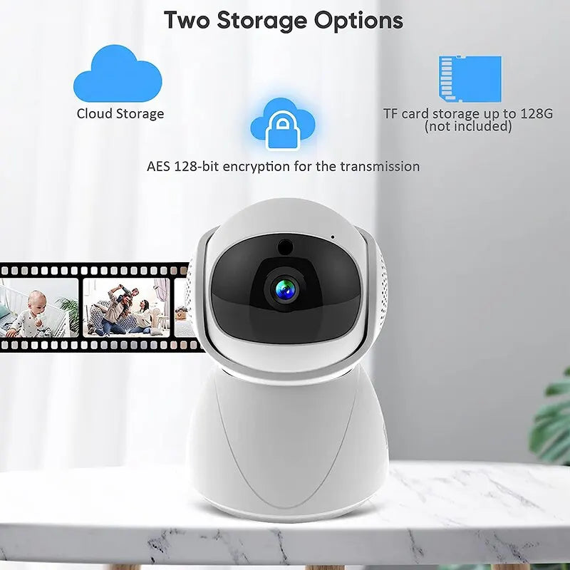 Auto Tracking Baby Monitor Wireless Camera