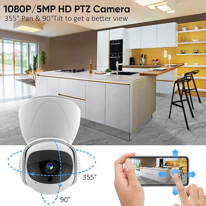 Auto Tracking Baby Monitor Wireless Camera