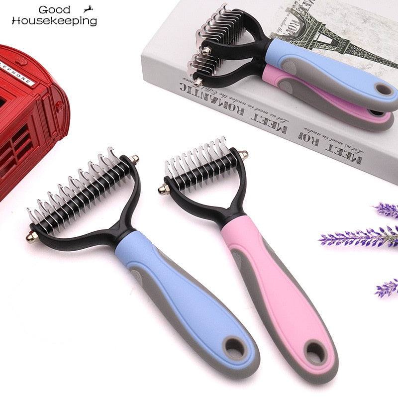 Pets Fur Knot Cutter Dog Grooming Shedding Tools