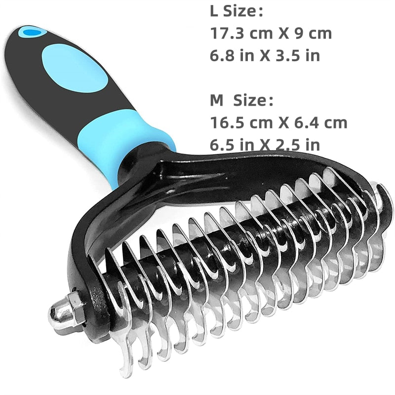 Pet Deshedding Brush Grooming Tools