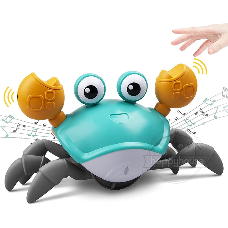 Crawling Crab Baby LED Light Up Musical Toy