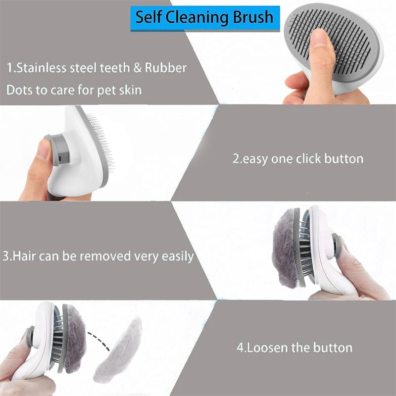 Hair Dog Cleaning brush and Pets Dogs Accessories