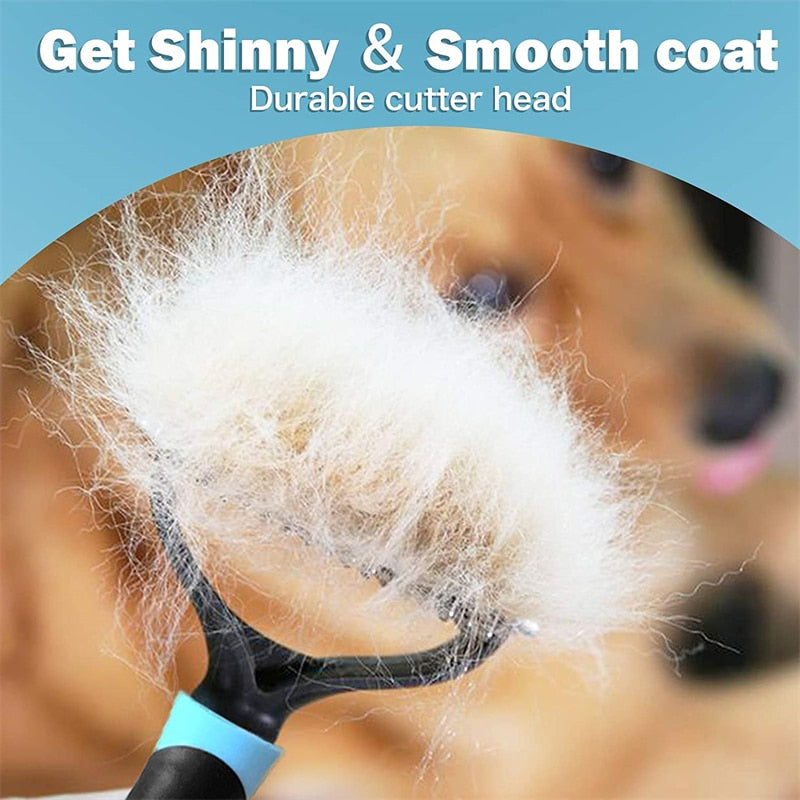 Pet Deshedding Brush Grooming Tools