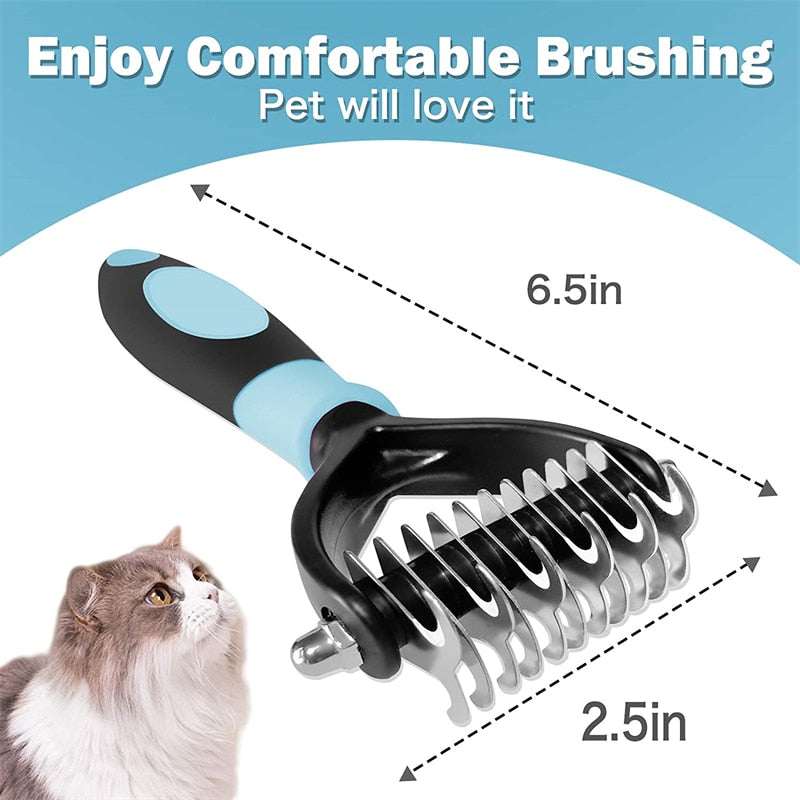 Pet Deshedding Brush Grooming Tools