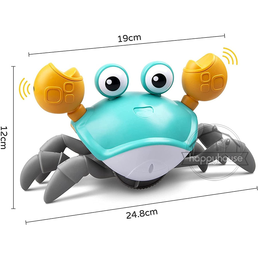 Crawling Crab Baby LED Light Up Musical Toy