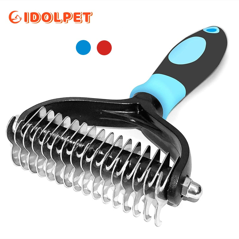 Pet Deshedding Brush Grooming Tools