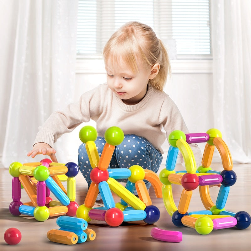 Magnetic Balls Stick Educational Toys